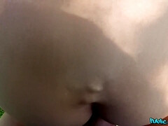 Anal, Chica, Tetona, Pareja, Lamidas, Desnudo, Al aire libre, Coño