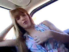 18 летние, Любители, Анальный секс, В машине, Семяизвержение, Подружка, Домашнее видео