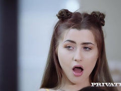 Braunhaarige, Spermaladung, Europäisch, Erstes mal, Natürlich, Muschi, Rasiert, Jungendliche (18+)