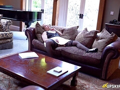 Big ass blonde stay at home mom and wife Ashley Rider Youre The Upskirt (4K) - panties fetish