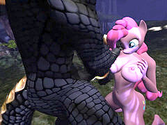 3d, Анальный секс, Большой член, Волосатые