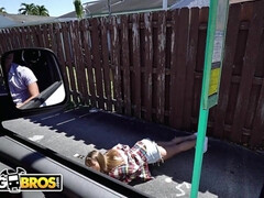 Rubia, Mamada, Morena, Coche, Compilación, Pareja, Sexo duro, Trio