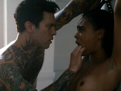 Pijpbeurt, Sperma, Zwart, Hardcore, Hd, Interraciaal, Klein, Tieten likken