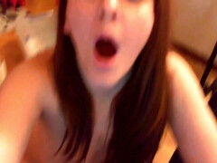 Italian Girl Fucks Her Pussy With Big Dildo And Squirts On Your Face