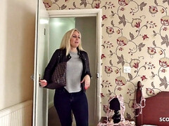 Leie, Arsch, Grosser arsch, Grosse titten, Deutsch, Milf, Rau, Titten