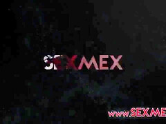 緊縛, デカチン, デカパイ, 茶髪の, ラティーナ, 天然, オーガズム, オマンコ