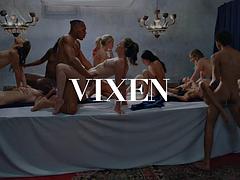 ブロンド, フェラチオ, コンピレーション, 異人種間, 馬乗り, 三人