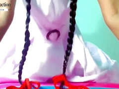 アジア人, オナニー, オーガズム, オマンコ, 女子高生, 一人, 締まりの良い, ユニフォーム