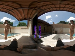 Blasen, Spermaladung, Natürlichen titten, Pool, Pov, Öffentlich, Realität, Titten