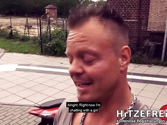 Leie, Blondine, Deutsch, Hardcore, Hd, Im freien, Öffentlich, Realität