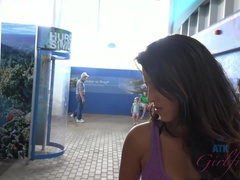 Arsch, Blasen, Braunhaarige, Freundin, Handjob, Pov, Muschi, Titten