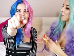 Cul, Sucer une bite, Classique, Gorge profonde, Queue, Lesbienne, Orgasme, Nénés