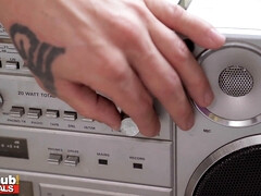 大学生, 女, 面白, ハードコア, ラティーナ, オーガズム, 馬乗り, おもらし