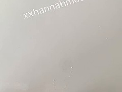 Filipina trap jerks off her circumcised cock in POV