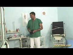 busty redhead teen 18+ fucked by her doctor