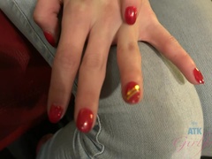 素人, 浴室, ヒール, ジーンズ, パンティ, オマンコ, ガリガリ, 靴下