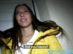 Leie, Braunhaarige, Hd, Geld, Im freien, Pov, Öffentlich, Realität