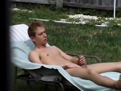 Homosexuelle, Masturbation, De plein air, Solo, Webcam