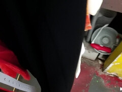 Grosser schwanz, Grosse titten, Blasen, Schwanz, Schwarz, Pov, Realität, Schlampe