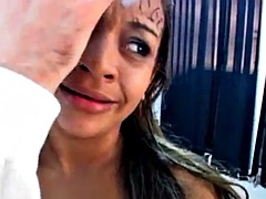 デカパイ, 黒人, イく瞬間, 黒人, ラティーナ, オッパイの