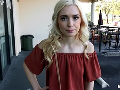 Blonde Braceface Fucks Outdoors 1 - Tony Rubino