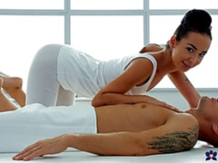 Asombroso, Culo, Mamada, Morena, Estilo perrito, Masaje, Adolescente, Tetas