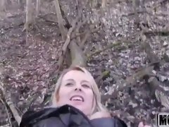 Anal, Lamer culo, Chica, Rubia, Europeo, Al aire libre, Fiesta