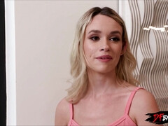 デカチン, ブロンド, 異人種間, 怪物, 自然山雀, オマンコ, 剃毛, オッパイの