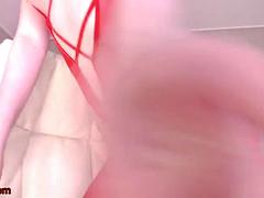 Amateur, Chica, Tetas grandes, Coreano, Masturbación, Solo, Adolescente, Tetas