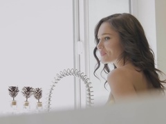 69, お尻, 服従, 指いじり, 小柄, タトゥー, オッパイの, 濡れ