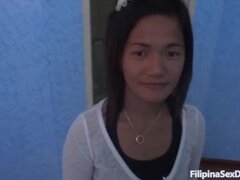 素人, アジア人, デカチン, フェラチオ, チン, 毛深い, オマンコ