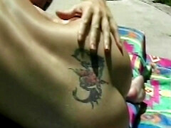 Watch as stunning Tianna Taylor gets her big tits licked and pounded hard by Steve Taylor