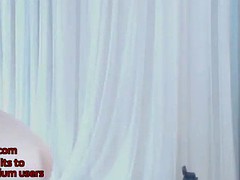 korean big boobs camgirl masturbates