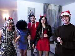 Beauté, Brunette brune, Cocu, Hd, Fille latino, Fête, Pov, Nénés