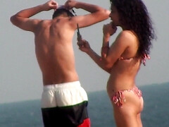 Amateur, Gros cul, Fait maison, Fille latino, Masturbation, De plein air, Public, Voyeur