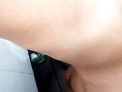 Stepmom Cheats in Shower with Big Cock - Amateur Brunette Fucking Hard