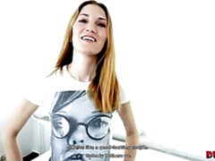 Arsch, Blondine, Blasen, Hundestellung, Entkleiden, Jungendliche (18+), Titten