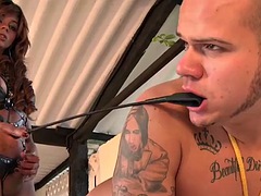 Anal, Bondage domination sadisme masochisme, Blonde, Bondage, Éjaculation interne, Tir de sperme, Groupe, Plan cul à trois