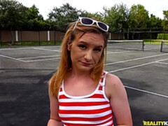 Blond, Pijpbeurt, Hondjeshouding, Fetisj, Handbeurt, Buiten, Geschoren, Tieten likken