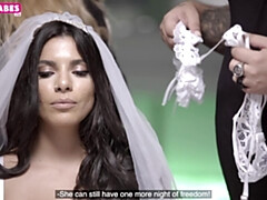 Sucer une bite, Mariée, Tromperie, Robe, Naturelle, Adolescente, Mariage, Épouse