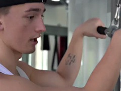 Grosse bite, Noire, Noir ébène, Fétiche, Homosexuelle, Hard, Muscle, Bureau