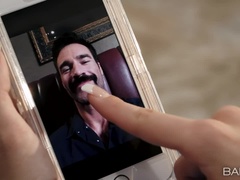 Blasen, Schwanz, Hundestellung, Fingern, Krankenschwester, Muschi, Tätowierung, Uniform