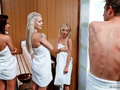 Rubia, Mamada, Grupo, Pajear, Sauna, Flaco, Tatuaje, Adolescente