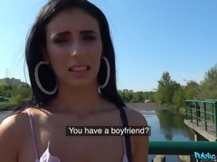 Enthousiasteling, Zwart, Pijpbeurt, Buiten, Gezichtspunt, Openbaar, Kut duiken, Tieten likken