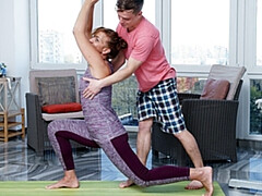 素人, イく瞬間, 顔射, 軟体, 熟年, 赤毛, ラフ, オッパイの