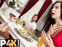 Tromperie, Poupée, Hd, Argent, Petite femme, Pov, Réalité, Maigrichonne