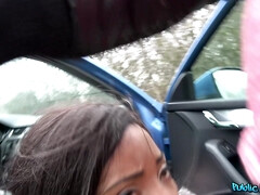 Incroyable, Gros seins, Sucer une bite, Britannique, Noir ébène, De plein air, Piercing, Nénés