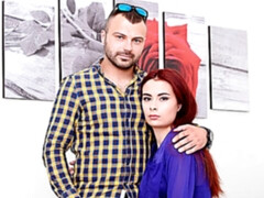 Kont, Pijpbeurt, Man die toekijkt, Fetisj, Natuurlijke tieten, Roodharige vrouw, Tiener, Tieten likken