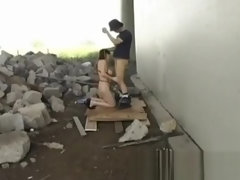 Hot oriental Aki Tomosaki having an interracial experience