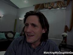 Alice Pink Does Anal With Policeman s BBC In Front Of Her Dad